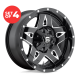 FUEL 1PC - D554 FULL BLOWN GLOSS BLACK MILLED (18