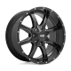 MOTO METAL - MO970 SEMI GLOSS BLACK MILLED (16