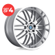 BEYERN - MESH SILVER W/ MIRROR CUT LIP (22