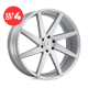 STATUS - BRUTE SILVER W/ BRUSHED MACHINED FACE (22