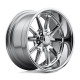 US Mag U110 Rambler Chrome 20x8.0, +1, 5x127, Single Rim
