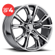 (Set of 4) Performance Replicas PR137 Wheels 20X9 5X127 +34mm  Rims 20