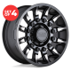 BLACK RHINO - MISSION MATTE BLACK W/ MACHINED TINTED SPOKES (20