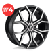 (Set of 4) DUB 1PC S209 ROYALTY Wheels 24X9.5 6X135/6X5.5 +30mm Mach Rims 24