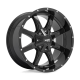 MOTO METAL - MO970 GLOSS BLACK WITH MILLED LIP (16