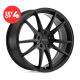 (Set of 4) Petrol P0A Wheels 18X8 5X112 +32mm Matte Black Rims 18