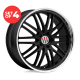 VICTOR EQUIPMENT - LEMANS GLOSS BLACK W/ MIRROR CUT LIP (20