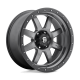 FUEL 1PC - D552 TROPHY MATTE GUN METAL BLACK BEAD RING (20
