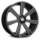 ASANTI ABL-15 APOLLO Black with Milled Accents 24x9 +15 6x139.7 106.1 Wheels Set of Rims