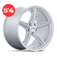 (Set of 4) Foose 1PC F174 CF8 Wheels 19X11 5X114.3 +50mm Silver Rims 19