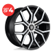(Set of 4) DUB 1PC S209 ROYALTY Wheels 22X9.5 6X135/6X5.5 +30mm Mach Rims 22