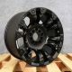 Fuel Vapor D560  Matte Black 18x9 -12 5x114.3 5x127 78.1 Wheels Set of Rims 