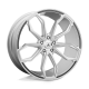 ASANTI® - ABL-19 ATHENA Brushed Silver with Carbon Fiber Inserts (20