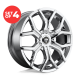 DUB 1PC - S207 ROYALTY CHROME PLATED (22
