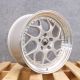 Aodhan DS01 Silver with a Machined Lip 18x9.5 +30 5x114.3 73.1 Wheel Single Rim