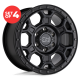 BLACK RHINO - MIDHILL MATTE BLACK W/ GUNMETAL BOLTS (18
