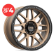 KMC - KM535 GRENADE OFF-ROAD MATTE BRONZE MATTE BLACK LIP (20