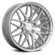 F1R F103  Brushed Silver 18x8.5 +38 5x114.3 73.1 Wheels Set of Rims