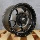 Fuel Podium D619 Matte Gunmetal Gray 18x9 +20 8x170 125 Wheels Set of Rims