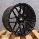 MRR GF7 Gloss Black 20x9 +15 5x115 71.6 Staggered Wheels Set of Rims