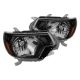 Spyder® HD-JH-TTA12-AM-BK - Black Factory Style Headlights for Toyota Tacoma 2012-2015 