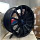 MRR HR9 Matte Black 18x8.5 +35 5x114.3 73.1 Wheels Set of Rims