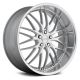 MRR GT1 Hyper Silver w Machined Lip 19x8.5, +20, 5x114.3, Single Rim 