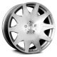 MRR HR3 Silver with Machined Spoke Faces and Outer Lip 20x8.5 +35 20x9.5 +20 5x120 72.6 Staggered Wheels Set of Rims