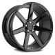 Niche Verona M168 Gloss Black 20x9 +35 5x120 72.6 Staggered Wheels Set of Rims
