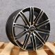 NS NS1601 Black Machined Face 17x7.5 4x100 4x114.3 +38 Wheel Single Rim
