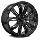RTX BLACK WIDOW Satin Black 19x8.5, +40, 5x112, Single Rim