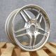 MRR RW2 Silver with SS Lip 19x8.5 5x108 +45 Wheel Single Rim