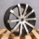 STRADA GABBIA Gloss Black Machined Face 20x8.5 5X110 +35 Wheels Set of Rims