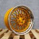 RENNEN CSL-5 Gold with Chrome Step Lip 20x8.5 +15 5x120 74.1 Wheel Single Rim