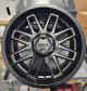 Ultra Butcher 231 Satin Black 20x9 -12 5x127 5x139.7 87 Wheels Set of Rims