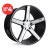 (Set of 4) Niche 1PC M124 MILAN Wheels 22X9 5X114.3 +38mm Black Rims 22