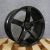 Ruff Racing R1 Satin Black 20x10 +25 5x120 74.1 Wheel Single Rim