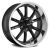 RIDLER 650 Matte Black w Machined Lip 20x8.5, +30, 5x120.65, Single Rim