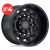 (Set of 4) Black Rhino ARSENAL Wheels 20X12 5X127/5X139.7 -44mm Black Rims 20