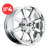 (Set of 4) Fuel D536 MAVERICK Wheels 20X9 6X135/6X5.5 +20mm Chrome Rims 20