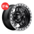 (Set of 4) Fuel D557 ANZA Wheels 15X8 5X114.3 -18mm Matte Black Rims 15