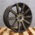 DOLCE DC68 Matte Black with Machined Face and Bronze Tint 22x9.5 5x114.3 5x120 74 Wheels Set of Rims
