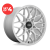 (Set of 4) Rotiform R189 Wheels 20X10.5 5X112 +35mm Gloss Silver Rims 20