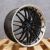 MRR GT1 Black Machined Lip 19x9.5 +40 5x112 66.6 Wheel Single Rim