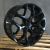 OE Performance 176 GM Accessory Gloss Black 22x9 +24 6x139.7 78.1 Wheels Set of Rims