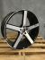 Niche Milan M124 Black with Machined Spoke Faces and Outer Lip Ring 22x9 +38 5x114.3 72.6 Wheel Single Rim