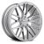 INOVIT YSM-028 BLITZ Silver w Machined Face 20x8.5, +35, 5x114.3, Single Rim