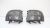 Spyder® - Black/Smoke Halo Projector Headlights with Parking LEDs for Chevy Silverado 3500 / Silverado 3500 HD 2009