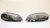 DNA Black /Amber Headlights With LED Day Running Light Strip for 06-13 Impala