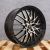KONIG LACE Gloss Black Mirror Machined 20x8.5 5x114.3 +40 Wheels Set of Rims